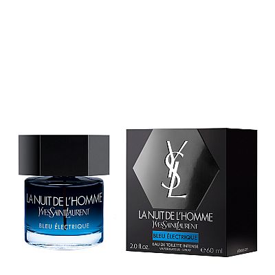 Yves Saint Laurent LA NUIT DE L'HOMME BLEU ELECTRIQUE EAU DE TOILETTE INTENSE 60ML