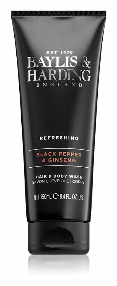 Baylis & Harding Black Pepper & Ginseng hair & body wash 250ml
