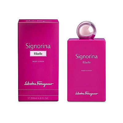 SALVATORE FERRAGAMO SIGNORINA RIBELLE EAU DE PARFUM BODY LOTION 200ml 