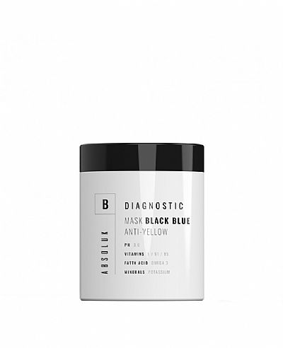 ABSOLUK DIAGNOSTIC BLACK BLUE ANTI YELLOW MASK 250ML