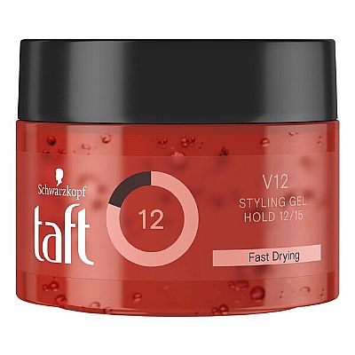 Schwarzkopf taft V12 Styling Gel Hold 12/15 Fast Drying