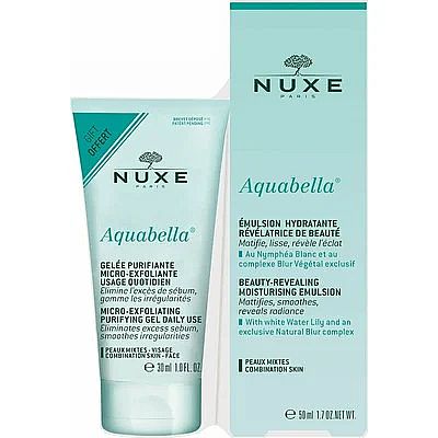 Nuxe Aquabella Emulsion Cream 50ml + ΔΩΡΟ Micro-Exfoliating Gel 30ml