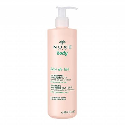Nuxe Body Reve de The Revitalising Moisturising Milk 24H Ενυδατικό Γαλάκτωμα Σώματος με Πράσινο Τσάι 400ml