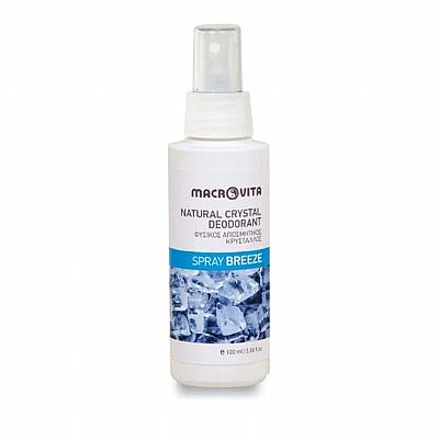 Macrovita Φυσικός αποσμητικός κρύσταλλος spray Natural 100ml