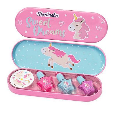 Martinelia Unicorn Sweet Dreams Tin Box Nail Set Παιδικό Σετ Νυχιών