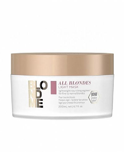 SCHWARZKOPF PROFESSIONAL BLONDME ALL BLONDES LIGHT MASK 200ML