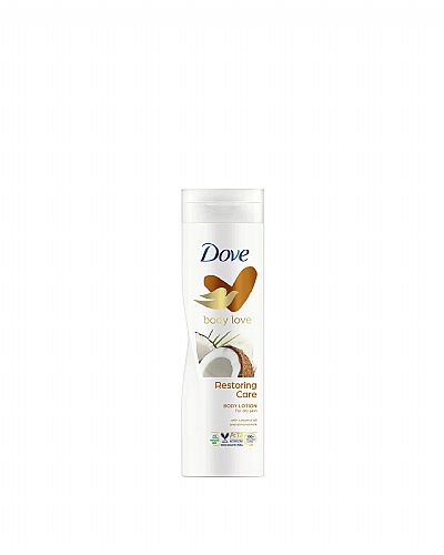 Dove body love Restoring Care Body Lotion με λάδι καρύδας και γάλα αμυγδάλου 250ml 