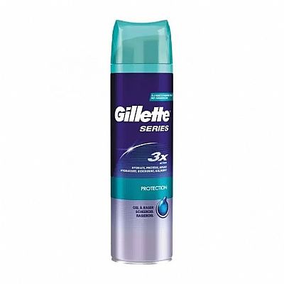 Gillette 3x Series Protection Rasiergel 200ml