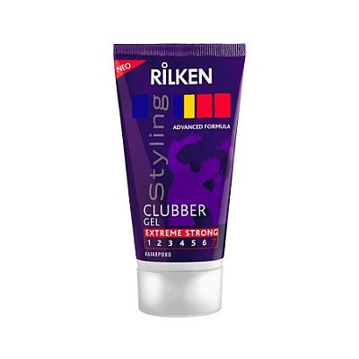 Rilken Clubber Gel Μαλλιών για Γερό Κράτημα 150ml
