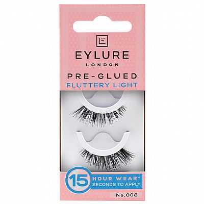 EYLURE FLUTTERY LIGHT PRE-GLUED LASHES 008