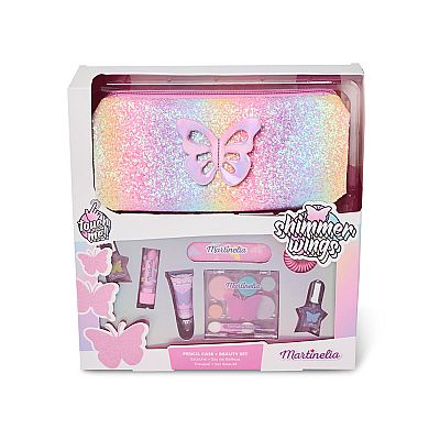 Martinelia Shimmer Wings Pencil Case & Beauty Set