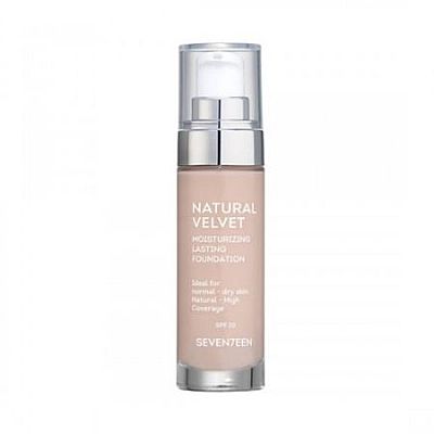 Seventeen Natural Velvet Matte Foundation SPF20 03 Light Beige 30ml