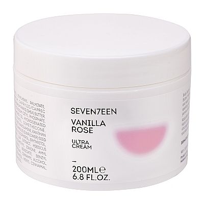 Seventeen Vanilla Rose Ultra Cream 200ml