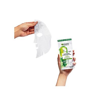 GARNIER Concentrated Sheet Mask Detox Niacinamide & Kale 15g