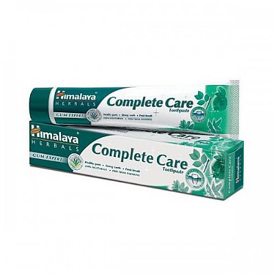 Himalaya Complete Care Herbal Toothpaste 75ml Οδοντόκρεμα Πολλαπλής Προστασίας για Ούλα & Δόντια με 100% Φυτική Σύνθεση