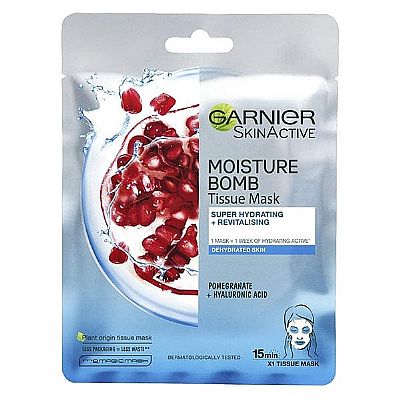 SkinActive Moisture Bomb Mask - Μάσκα Εντατικής Ενυδάτωσης 32g