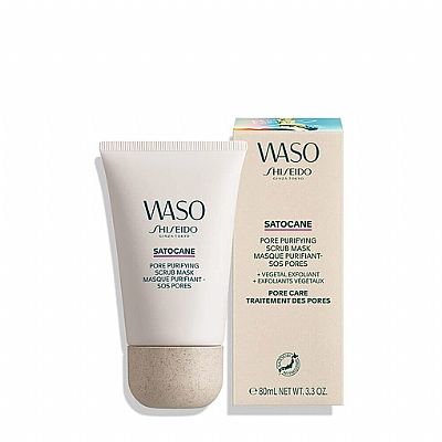 Waso Satocane Pore Purifying Scrub Mask 80ml SHISEIDO