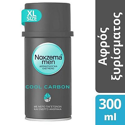 Noxzema Men Αφρός Ξυρίσματος Cool Carbon 300ml