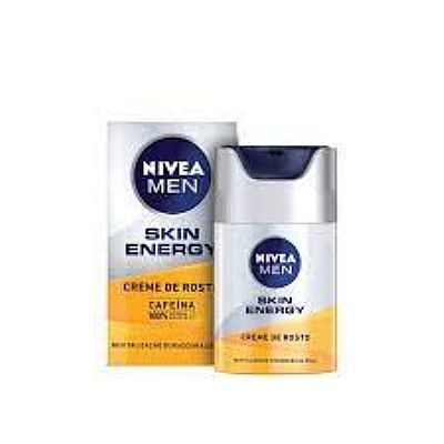 Nivea Men Skin Energy Moisturizing Face Cream with Caffeine, 50ml