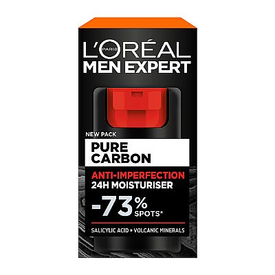 L'OREAL PARIS MEN EXPERT Men Expert Pure Carbon Κρεμα Προσωπου Κατα Των Φραγμενων Πορων 50ml