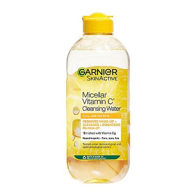 GARNIER Νερό Καθαρισμού Micellaire με Βιταμίνη C για Λαμπερή Επιδερμίδα 400ML