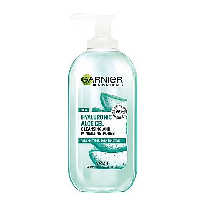 GARNIER Hyaluronic Aloe Gel Καθαρισμού Προσώπου 200ML