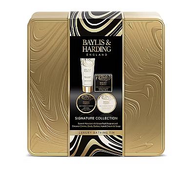 Baylis & Harding Luxury Bathing Tin Gift Set 3*50ml+50gr