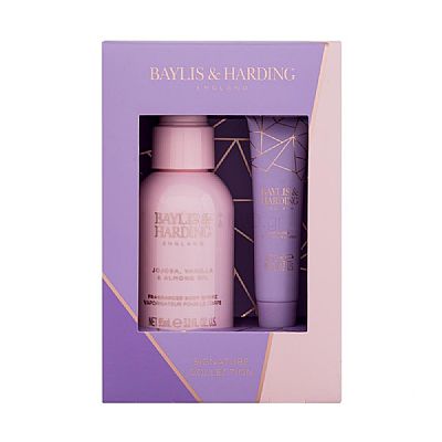 BAYLIS & HARDING JOJOBA, VANILLA & ALMOND OIL SIGNATURE COLLECTION 95ml+12ml