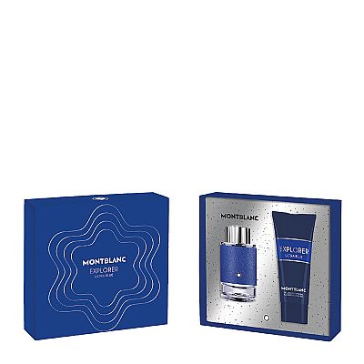 MONT BLANC Explorer Ultra Blue Eau de Parfum 60ML+100ML SH.GEL GIFT SET 
