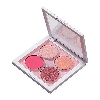 SENENTEEN VIBRANT EYES QUAD PALETTE No 05 ROSY NUDE