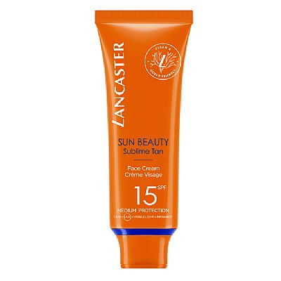 LANCASTER  Product Sun Beauty Face Cream SPF15 50ml base image Sun Beauty Face Cream SPF15 50ml