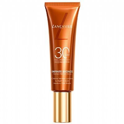 LANCASTER Infinite Bronze Tinted Protection Sunlight Cream SPF30 - Medium/Dark Shade 50ml