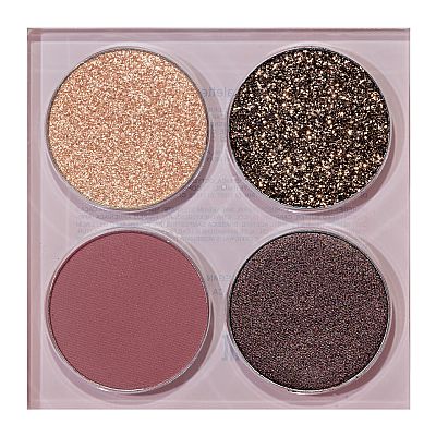 SEVENTEEN Vibrant Eyes Quad Palette No.07 Nude Poetry