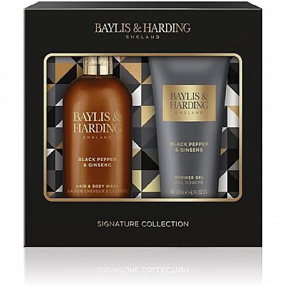 Baylis & Harding Signature Men's Black Pepper & Ginseng Luxury Gift Set