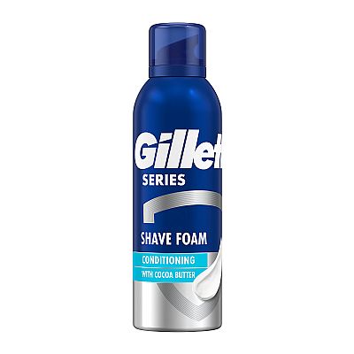 GILLETTE Series Conditioning Αφρός Ξυρίσματος Με Βούτυρο Κακάο 200ML