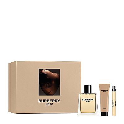 BURBERRY Hero Eau De Toilette & Shower Gel & Pen Spray