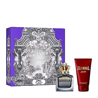 JEAN PAUL GAULTIER Set Scandal Eau De Toilette For Him & All Over Shower Gel