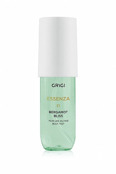 GRIGI ESSENZA WOMAN BERGAMOT BLISS NO 01 PERFUME 5% FINE BODY MIST 90ML