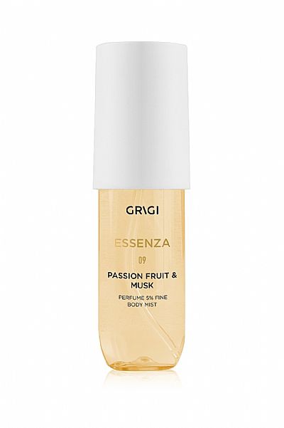 GRIGI ESSENZA WOMAN PASSION FRUIT & MUSK NO 09 PERFUME 5% FINE BODY MIST 90ml