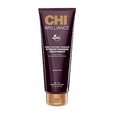 CHI Deep Brilliance Olive & Monoi Deep Protein Masque Strengthening Treatment