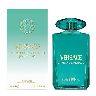 VERSACE Crystal Emerald Bath & Shower Gel 200ml