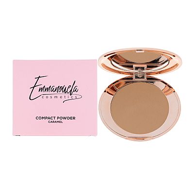 EMMANOUELA COSMETICS Dream Filter Compact Powder Caramel