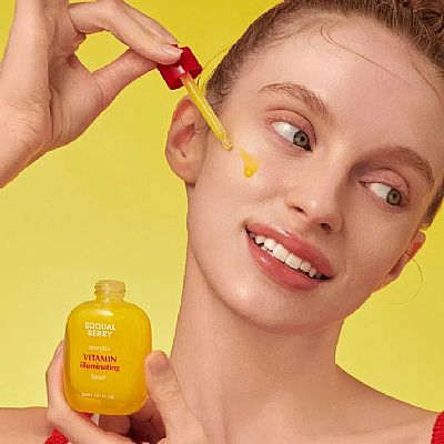 EQQUALBERRY Vitamin Illuminating Serum - Ορός με Βιταμίνη C για λάμψη και ομοιόμορφο τόνο δέρματος
