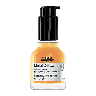 L'ORÉAL PROFESSIONNEL Serie Expert Metal Detox Έλαιο Απομάκρυνσης και Προστασίας από τα Μεταλλικά Στοιχεία 50ml