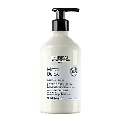 L'ORÉAL PROFESSIONNEL Serie Expert Metal Detox Σαμπουάν Απομάκρυνσης & Προστασίας Από Τα Μεταλλικά Στοιχεία 500ML