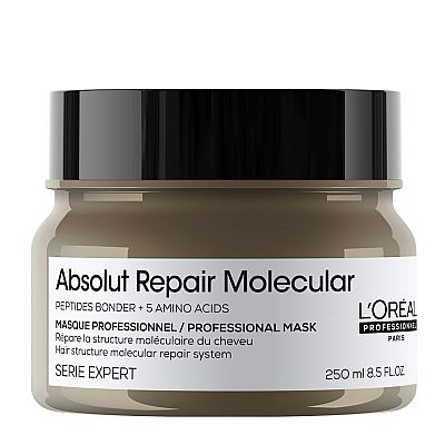 L'ORÉAL PROFESSIONNEL Absolut Repair Molecular Μάσκα Μοριακής Επανόρθωσης για Ταλαιπωρημένα Μαλλιά 250ML